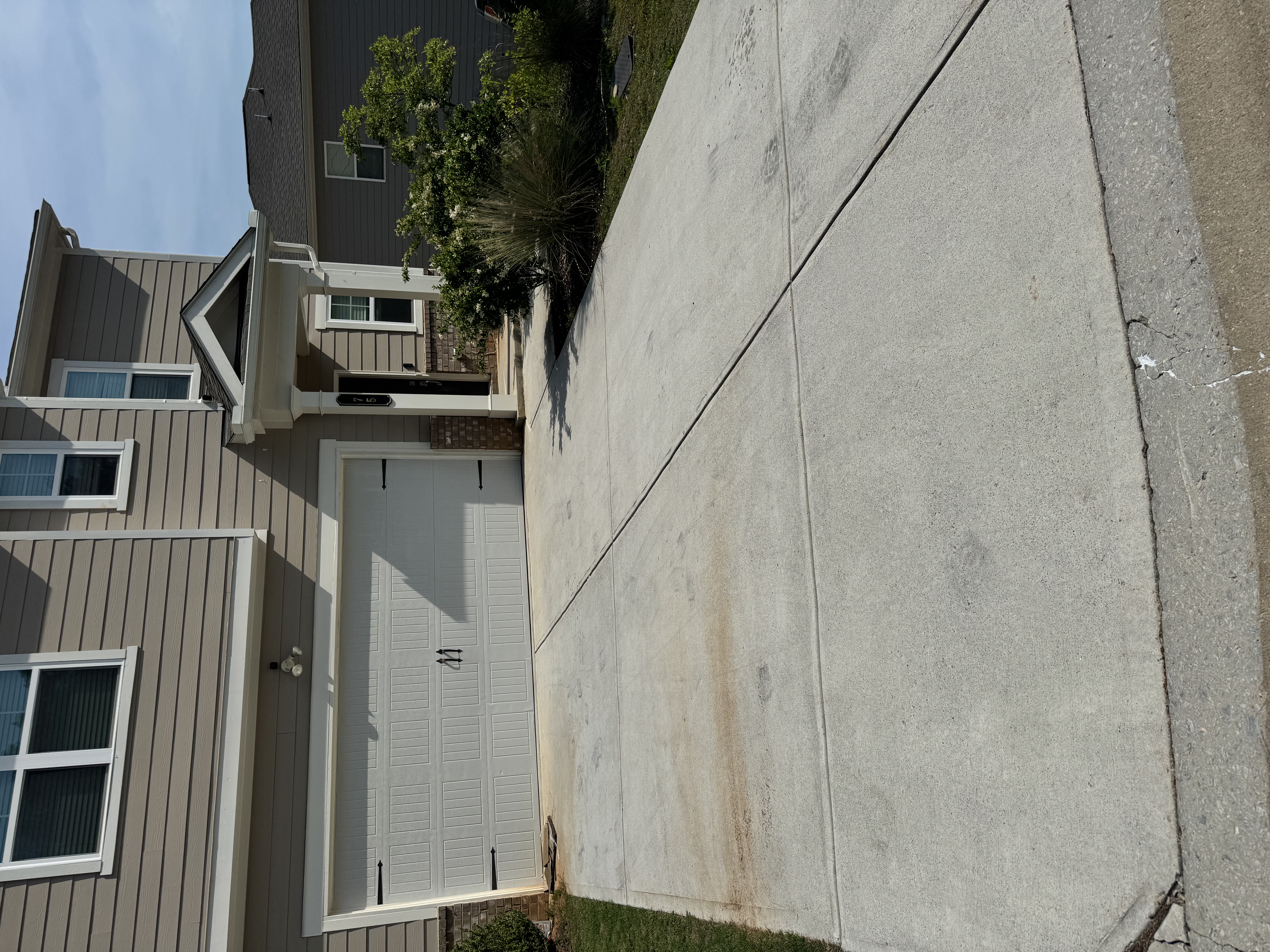 Driveway Cleaning - Before