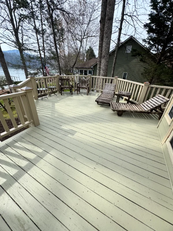 Deck Cleaning - After